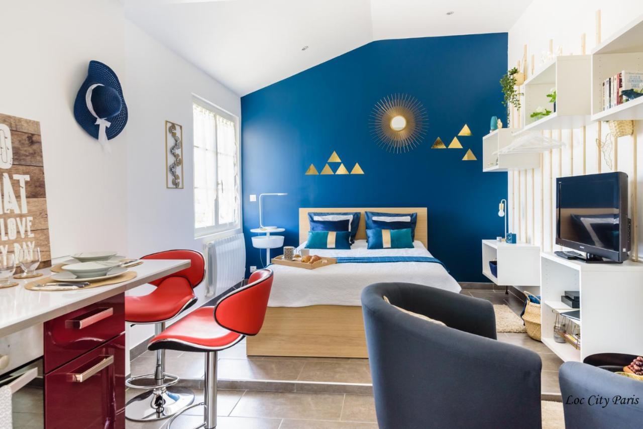 Vemars Studio Bleu - Parc Asterix - Mer De Sable - Villepinte - Aeroport Cdg מראה חיצוני תמונה